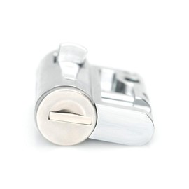 DIGITUS Profile Half Cylinder Lock with Key - For Network Cabinet & Server Cabinet - Silver