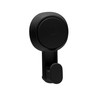 Bath Bliss 4 Pack Gel Matte Black Suction Power Hook,
