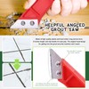 Keadic 22 Pcs Grout Removal Tool Set Contains Grout Saw