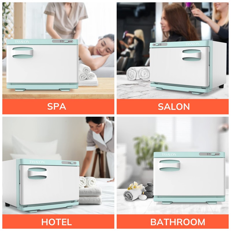 TASALON 8L Professional Hot Towel Warmer Cabinet, Use for Spa