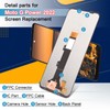 FKBAightccy LCD Display for Motorola Moto G Power 2022 Screen