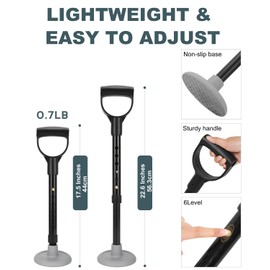 Mobility Aids Tool, Standing Aids Supports, 6 Size Adjustable Device to Help Get Up from Floor, Lift Assist for Elderly 600Lbs Weight Capacity