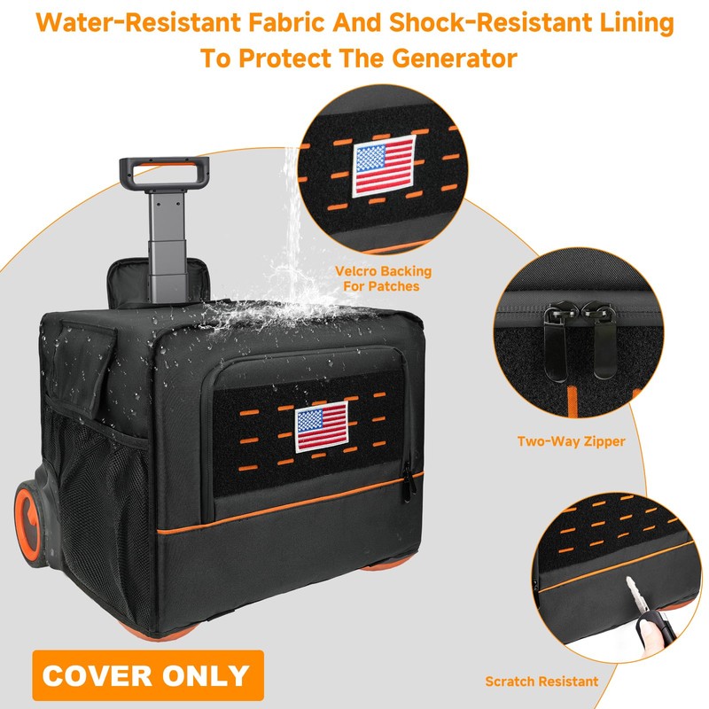 Upgraded Generator Dust Cover Compatible with Jackery Solar Generator 2000