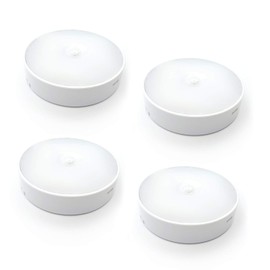 EUROXANTY Night Lights with Motion Sensor, Wireless Cabinet Lighting, Motion Sensor Lights, Pack of 4