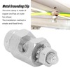 Xiuganpo 10PCS Solar Panel Photovoltaic Nut and Solar Ground Cable