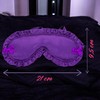 MIJOMA Delicate Satin Sleep Mask - Padded Eye Mask with
