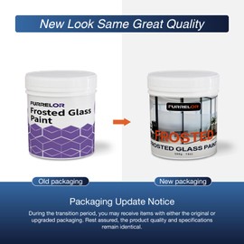 Frosted Glass Paint 32oz Industrial Strength Window Privacy Coating, Waterproof & UV Resistant, Professional Frosted Finish for Bathroom, Kitchen, Sliding Doors, Glass Surfaces