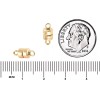 JewelryMaven 4.5mm BRACELET 14k TINY Magnetic Clasp Converter Yellow Gold