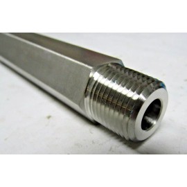 Swagelok NEW SWAGELOK SS-8-HLN-6.00 STAINLESS NIPPLE MALE HEX 1/2" NPT 6" X 1/2" TUBE