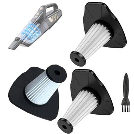 Feenynic 3Pack Hepa Filters Replacement Compatible with CKIKH Handheld Vacuum Cordless, Model LT-151ET, Washable Filters for 151 Vacuum, Compatible with BQYPOWER