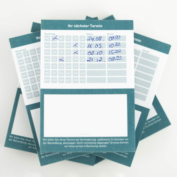 Appointment Pad Appointment Pads Appointment Notes for Doctors, Beauticians, Hairdressers