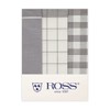 Ross Pack of 3 Cotton Tea Towels 1605 Silver 50