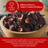 Akshit Natural Hibiscus Flowers, Dried Edible Flowers/Petals, 5.2oz, Flor de