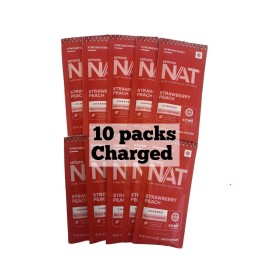 Pruvit Prüvit Ketones NAT 10 Packets Charged  STRAWBERRY P/ FREE SHIPPING Exp 03/2026