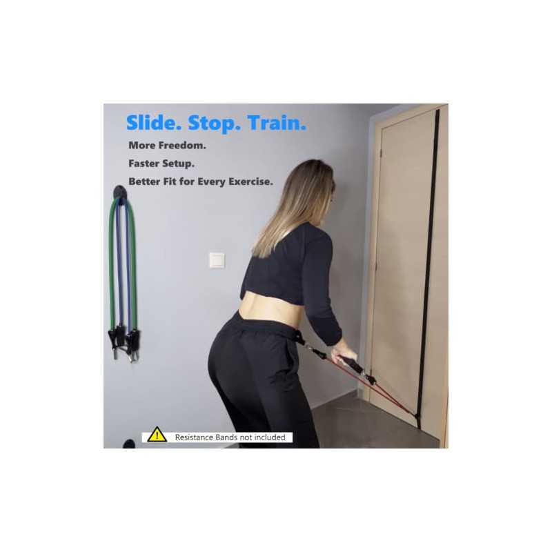 FITKIT Caiman - Correas de anclaje para puerta y pared