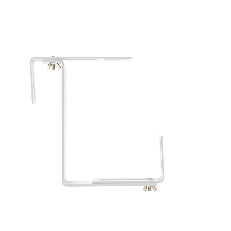 Xclou Flower Box Holder Without Drilling, Balcony Box Holder, Hooks