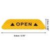 X AUTOHAUX 4pcs Car Door Reflective Sticker Open Warning Safety