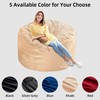 SIMFLAG 4Ft Bean Bag Chair, Memory Foam Filling Bean Bag