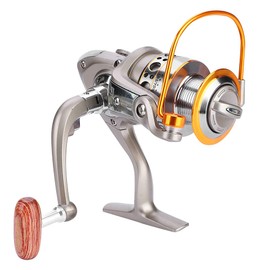 Fishing Reel Spinning Reels Spinning Reel Smooth Fishing Accessories Saltwater Perfect for Ultralight Ice Fishing Reels Lightweight Freshwater Saltwater Fishing Colourful Aluminium Rapid Fishing Reels
