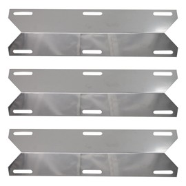 3-Pack BBQ Grill Heat Shield Plate Tent Replacement Parts for Permasteel PG-50506-SRLSC - Compatible Barbeque Stainless Steel Flame Tamer, Flavorizer Bar, Vaporizer Bar, Burner Cover 15"