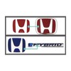 HASEPRO (ハセ・プロ) Magical Art [Real Color Emblem] (Front/Rear Emblem) Honda