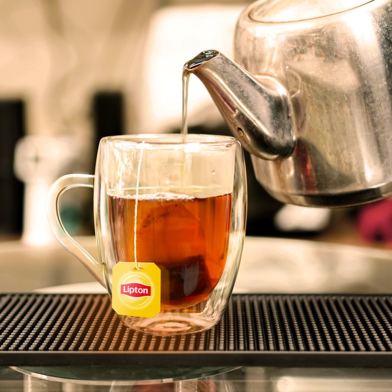 Lipton Black Tea Bags, Hot or Iced, Black tea with