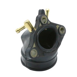 Hoypeyfiy Robust Intake Manifold, Black Inlet Manifold Kit, Replacement for Aprilia Atlantic 2003-2008 Replacement for Piaggio Beverly 125 Carnaby 125 X8 X9 Evo Xevo Replacement for Vespa