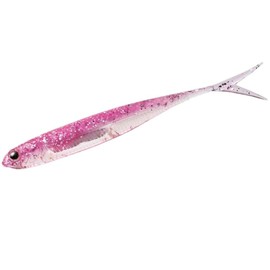 Fish Arrow Flush J Split 4 SW #101 Pink/Silver Lure