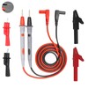 Multimeter Test Leads and 4Pcs Alligator Clips, Precision Sharp Lead