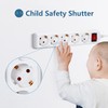 Aigostar Power Strip 5-Way with Switch Table Socket Child Lock