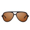 Fortis AV's Polarised Fishing Sunglasses - Angling Sunglasses - Brown