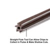 sourcing map 3/8" Hand Reamer H8 Accuracy Alloy Tool Steel