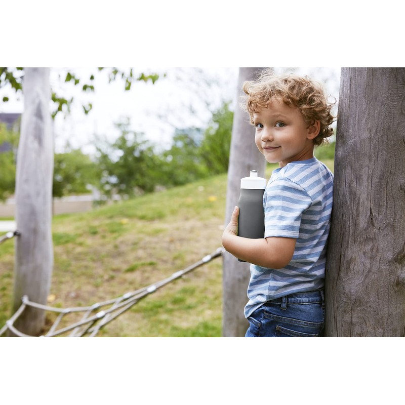 Emsa GmbH 518086 Squeeze Bottle 0, 6l Anthracite PE –