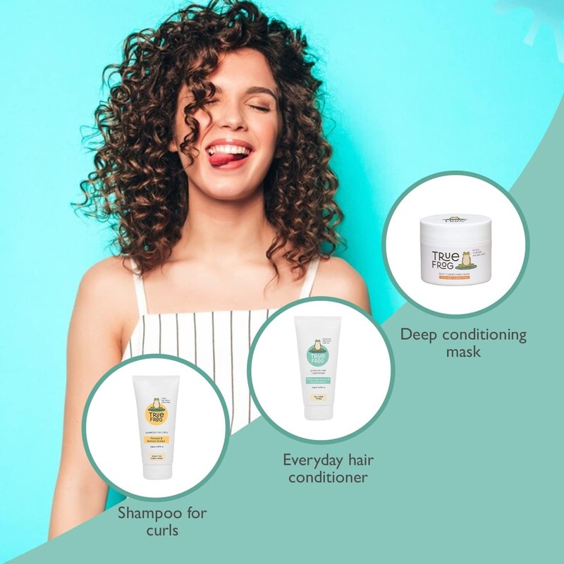 True Frog Shampoo For Curls (150 ml), Everyday Hair Conditioner