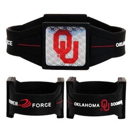 Oklahoma Sooners Power Force Bracelet - Black
