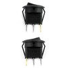 QWORK® 10Pcs LED Lighted Rocker Switch DC 12V 20A On/OFF,