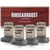 Rinse & Robust Men's 4-in-1 Exfoliating Bar Soap Gift Set