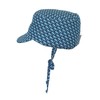 Sterntaler Baby Boys' Reversible Peaked Cap, Blue (Marine 300)
