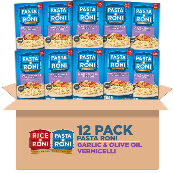 Pasta Roni Garlic Alfredo Fettuccine, 4.6 Ounce (Pack of 12)