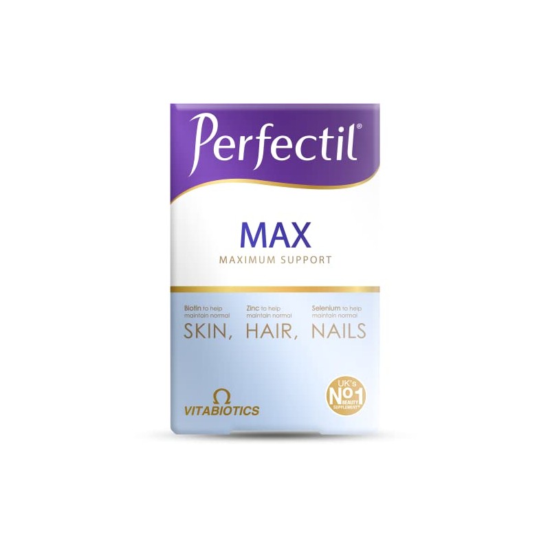 Perfectil Max Tablets, Maximum Support Formula for Skin Hair and