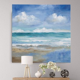 Wexford Home Carol Robinson 'Washy Coast II' Gallery Wrapped Canvas Wall Art