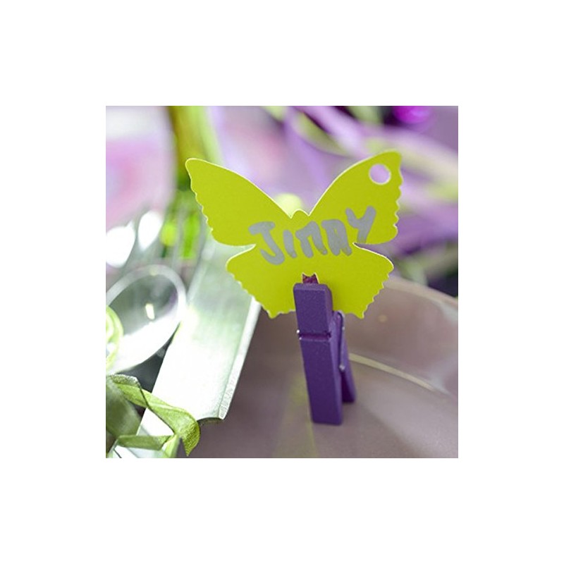 Pegs Pack of 12 Approx. 3.5 cm Wood Apple Green