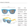 MAXJULI Polarized Kids Sunglasses for Girls and Boys with Fleaxible