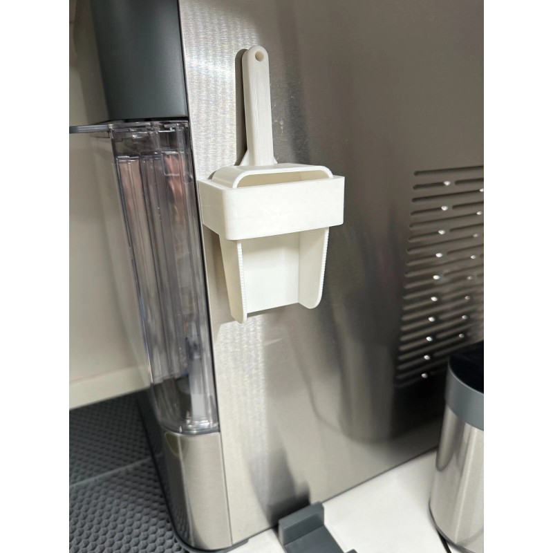 magnetic scoop small ice scoop with MAGNETIC holder white FREE