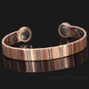 Solid Copper Magnetic Bracelet Men's Women's Copper Bangle Cuff Large