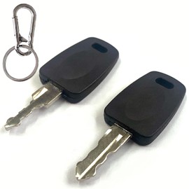2 Keys Compatible with 007 Key Master Luggage Keys,Luggage Suitcase Password Locks Key