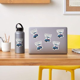 3Pcs My Retirement Vehicle Golf Cart Sticker – Funny Golf Cart Decals Stickers for Ball Window Club Car – Retirement Accessories Cool Driver Happy Carts Vinyl Decal Graphics 3 inches