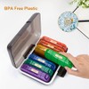 MURRI&MURRDI 7-Day Pill Organizer with 28 Cells, Large Weekly Pill