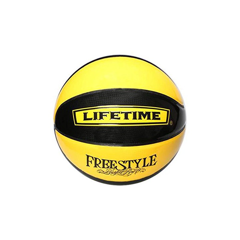 Lifetime SBB-FR Basketball Ball, No. 7, Indoor/Outdoor Use, 3on3, Yellow