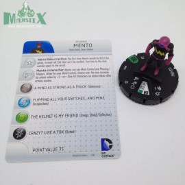 WizKids Heroclix World's Finest set Mento #020 Uncommon figure w/card!